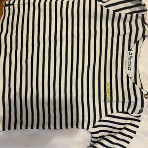 Bonpoint Navy and White Striped Sweatshirt